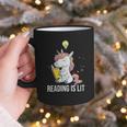Women's Reading Is Lit Unicorn Library English Teacher Book Lover Graphic Print Coffee Mug Women's Reading Is Lit Unicorn Library English Teacher Book Lover Graphic Print Coffee Mug