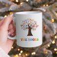 100 Days In The Books Reading Teacher 100th Day Of School Premium Tri-Blend Graphic Print Coffee Mug