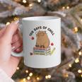 100 Days Of Chill Cute Capybara School Book Lover Graphic Print Coffee Mug 100 Days Of Chill Cute Capybara School Book Lover Graphic Print Coffee Mug
