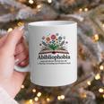 Abibliophobia Noun The Fear Of Running Out Of Books To Read Graphic Print Coffee Mug