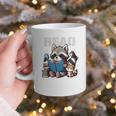 Animals Raccoon Reading Book Librarian Across America Kids Graphic Print Coffee Mug Animals Raccoon Reading Book Librarian Across America Kids Graphic Print Coffee Mug