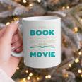 The Book Was Better Than The Movie Literary Library Bookworm Premium Tri-Blend Graphic Print Coffee Mug