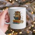 Book Lover Owl Reading Bookish Library Read Books Be Kind Graphic Print Coffee Mug