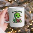 Book Lover Reading Dinosaur Readosaurus Library Graphic Print Coffee Mug