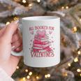 All Booked For Valentine Books Lover Teacher Floral Graphic Print Coffee Mug All Booked For Valentine Books Lover Teacher Floral Graphic Print Coffee Mug
