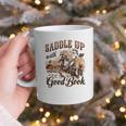 Bookish Retro Western Cowgirl Texas Book Lover Novel Reader Graphic Print Coffee Mug Bookish Retro Western Cowgirl Texas Book Lover Novel Reader Graphic Print Coffee Mug