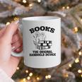 Books The Original Handheld Device Book Lover Graphic Print Coffee Mug