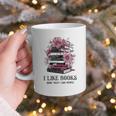 I Like Books More Than I Like People Reader Teacher Bookworm Graphic Print Coffee Mug