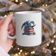 Bookworm Please I'm A Book Dragon Blue Dragon Graphic Print Coffee Mug Bookworm Please I'm A Book Dragon Blue Dragon Graphic Print Coffee Mug