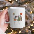 Carve Out Time To Read Halloween Ghost Books Raglan Baseball Tee Graphic Print Coffee Mug