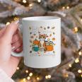 Cat Fall In Love With Reading Book Lover Autumn Graphic Print Coffee Mug