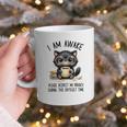 Cat Glasses Coffe Books I Am Awake Please Respect My Privacy Graphic Print Coffee Mug