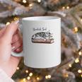 Cat Life Books And Cats Cat Lover Cat Mom Book Lovers Graphic Print Coffee Mug