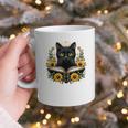 Cat For Women Book Lover Cute Cat And Book Graphic Print Coffee Mug