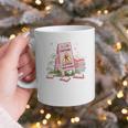 Caution Slippery When Reading Book Reader Graphic Print Coffee Mug