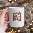 Christmas Cats Bookshelf Gingerbread Graphic Print Coffee Mug Christmas Cats Bookshelf Gingerbread Graphic Print Coffee Mug