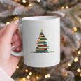 Christmas Tree Of Books Holiday Graphic Print Coffee Mug