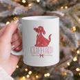 Clifford The Big Red Dog Pink Text With Bow Illustrated Book Graphic Print Coffee Mug Clifford The Big Red Dog Pink Text With Bow Illustrated Book Graphic Print Coffee Mug