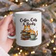 Coffee Cats And Books Lover For Women & Girls Coffee Graphic Print Coffee Mug Coffee Cats And Books Lover For Women & Girls Coffee Graphic Print Coffee Mug