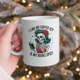 I Like My Coffee ICY & My Books Spicy For Book Lovers Graphic Print Coffee Mug