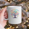 Color Our World Summer Reading Program 2025 Trippy Book Tree Graphic Print Coffee Mug