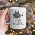 Cozy Mysteries Coffee And Novel For Book Lovers Graphic Print Coffee Mug