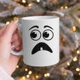 Creepy Face Carrot Halloween Book Character Costume Graphic Print Coffee Mug