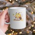 Cute Bee Reading Book Teacher Student Reader Graphic For Men Women Kids Graphic Print Coffee Mug Cute Bee Reading Book Teacher Student Reader Graphic For Men Women Kids Graphic Print Coffee Mug