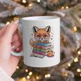 Cute Fox Read More Be Kind Stay Weird Reader Geek Book Lover Graphic Print Coffee Mug