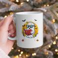 Cute Ghost Reading Book Retro Halloween Librarian Graphic Print Coffee Mug Cute Ghost Reading Book Retro Halloween Librarian Graphic Print Coffee Mug