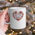 Cute Just A Girl Who Loves Books Heart Shape Reader Graphic Print Coffee Mug