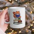 Cute Kawaii Kids Reading Books Glasses Red Panda Lover Graphic Print Coffee Mug Cute Kawaii Kids Reading Books Glasses Red Panda Lover Graphic Print Coffee Mug