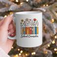 Cute Wildflower Book School Counseling Life School Counselor Graphic Print Coffee Mug Cute Wildflower Book School Counseling Life School Counselor Graphic Print Coffee Mug