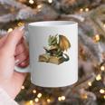 Dragon Bookworm Reading Book Graphic Graphic Print Coffee Mug
