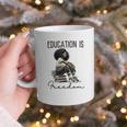 Education Is Freedom Teacher Women Books Black History Graphic Print Coffee Mug Education Is Freedom Teacher Women Books Black History Graphic Print Coffee Mug