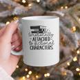 Emotionally Attached To Fictional Characters Banned Books Graphic Print Coffee Mug