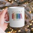 Equality Flower Books Equal Rights Social Justice Feminist Graphic Print Coffee Mug