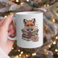 Fox Read Books Be Kind Stay Weird Reader Cute Nerd Bookworm Graphic Print Coffee Mug