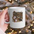 Ghost Reading Book Cat Lover Halloween Reading Enthusiast Graphic Print Coffee Mug