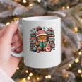 Gingerbread Reading Book Lovers Christmas Bookworm Librarian Premium Graphic Print Coffee Mug