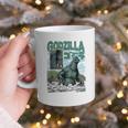 Godzilla Ocean Scene Comic Book Illustration Movie Monster Graphic Print Coffee Mug