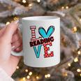I Heart Books Love Reading Red And Stripe Animated Cat For Men Women Girls Kids Graphic Print Coffee Mug I Heart Books Love Reading Red And Stripe Animated Cat For Men Women Girls Kids Graphic Print Coffee Mug
