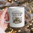 Introverted Book Club Member Anti Social Reader Graphic Print Coffee Mug Introverted Book Club Member Anti Social Reader Graphic Print Coffee Mug