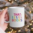 Just a Girl Who Loves Books Reader Girls Bookish Women Graphic Print Coffee Mug