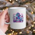 Just A Girl Who Loves Dragons And Books Cute Dragon Reading Premium Tri-Blend Graphic Print Coffee Mug