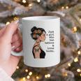 Just a Girl Who Has Tattoos And Love Books Tattooed Inked Graphic Print Coffee Mug