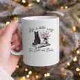 Life Better With 2 Cats Books Kitten Kitty Women Girls Kids Graphic Print Coffee Mug