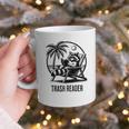 Raccoon Reading Books Summer Humor Trash Reader Graphic Print Coffee Mug Raccoon Reading Books Summer Humor Trash Reader Graphic Print Coffee Mug