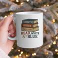 Read Blue Liberty Books July 4th Independence Graphic Print Coffee Mug Read Blue Liberty Books July 4th Independence Graphic Print Coffee Mug