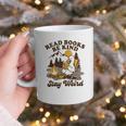 Read Books Be Kind Stay Weird Bookish Silly Goose Reading Graphic Print Coffee Mug